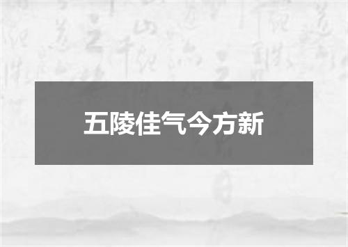 五陵佳气今方新