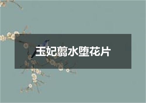 玉妃翦水堕花片