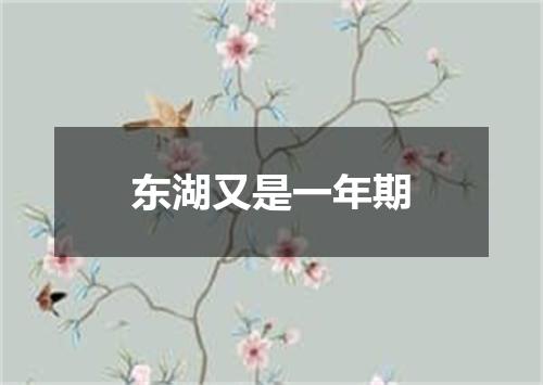 东湖又是一年期