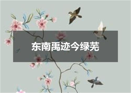 东南禹迹今绿芜