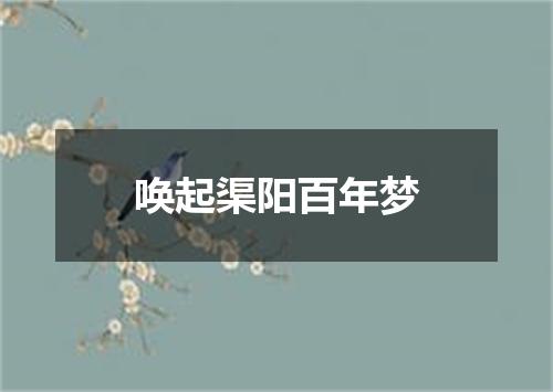 唤起渠阳百年梦