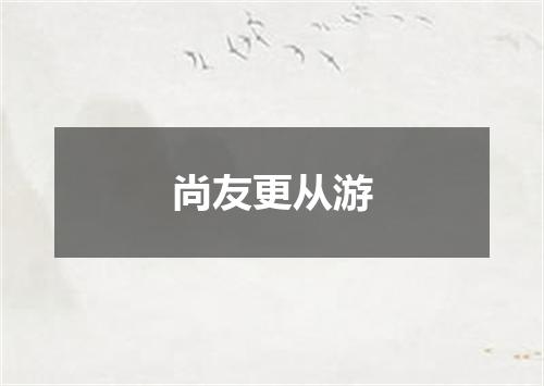 尚友更从游