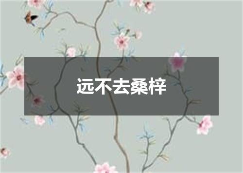 远不去桑梓