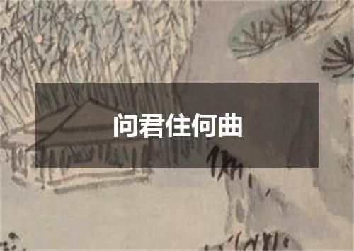 问君住何曲