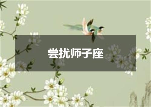 尝扰师子座