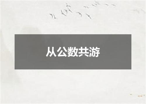 从公数共游