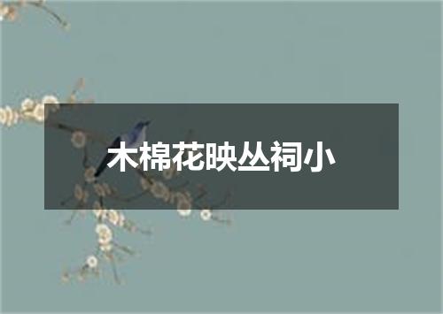 木棉花映丛祠小