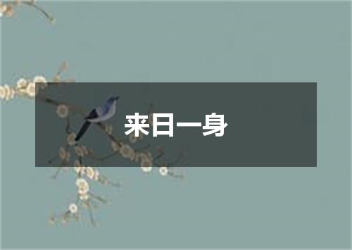 来日一身