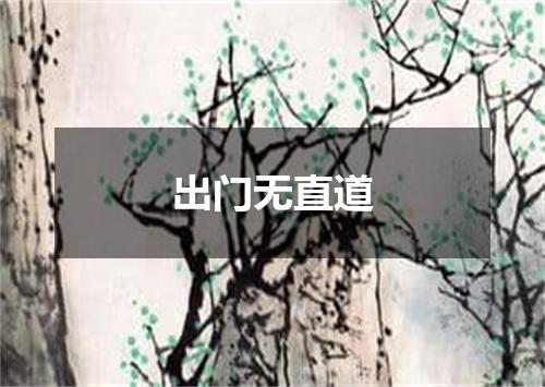 出门无直道