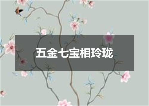 五金七宝相玲珑