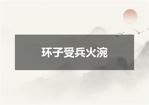 环子受兵火涴