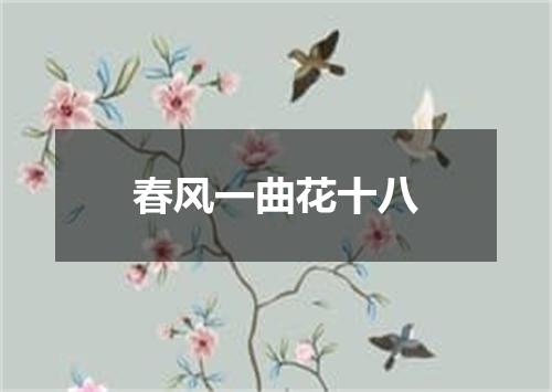 春风一曲花十八