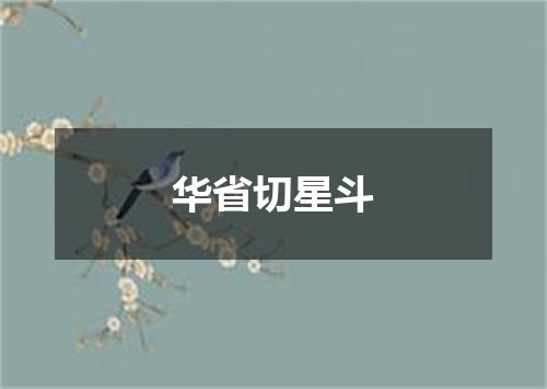 华省切星斗