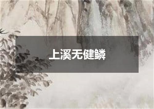 上溪无健鳞