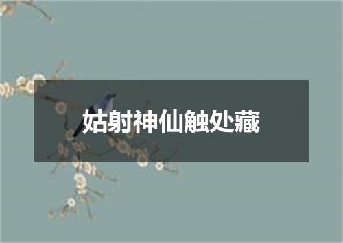 姑射神仙触处藏