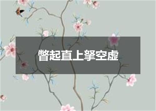 瞥起直上拏空虚