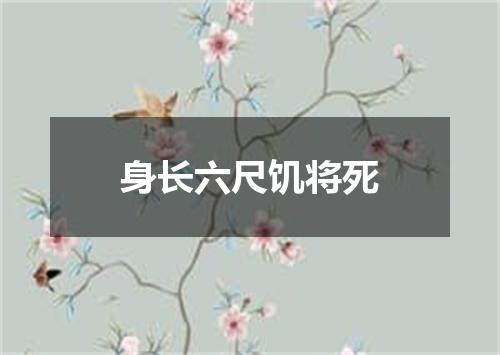 身长六尺饥将死