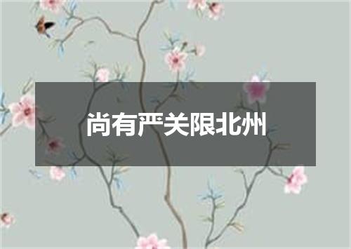 尚有严关限北州