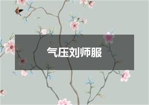 气压刘师服