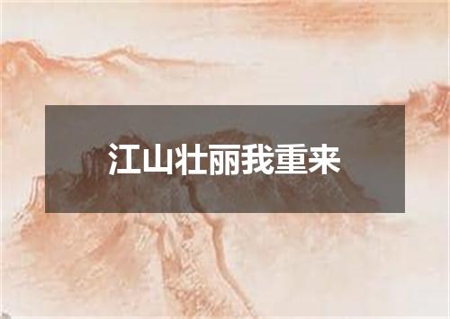 江山壮丽我重来