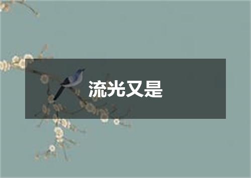 流光又是