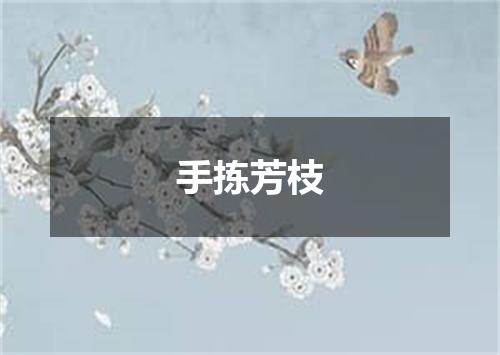 手拣芳枝