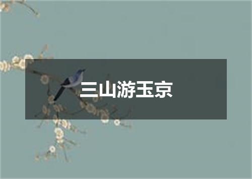 三山游玉京