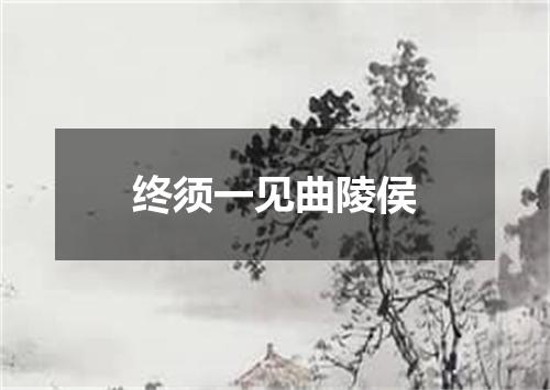 终须一见曲陵侯