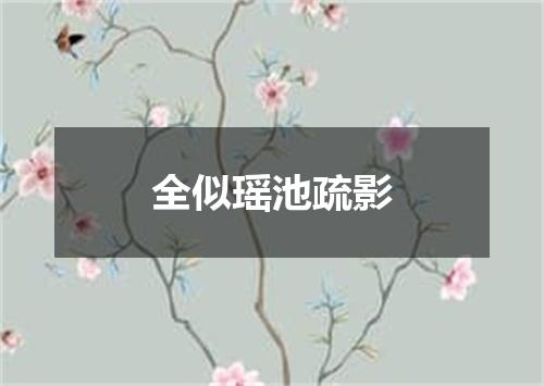 全似瑶池疏影