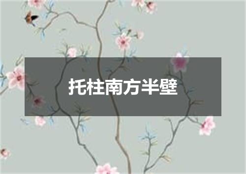 托柱南方半壁