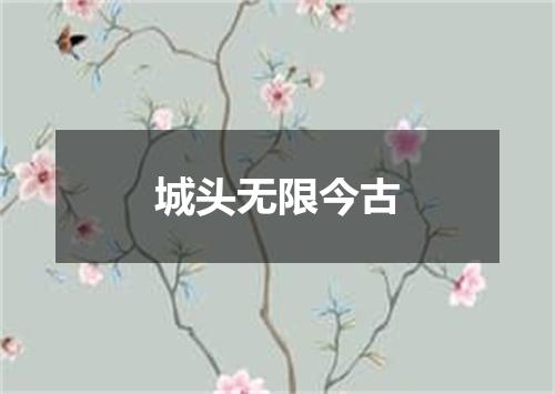 城头无限今古