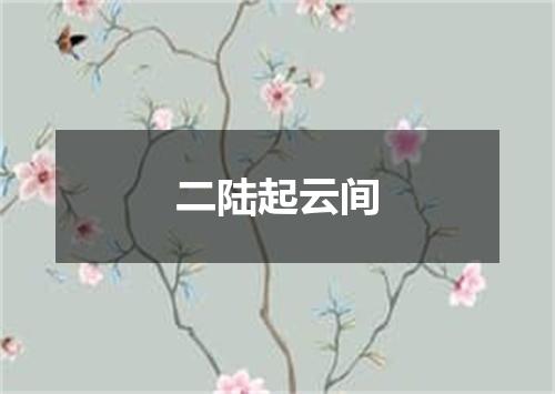 二陆起云间