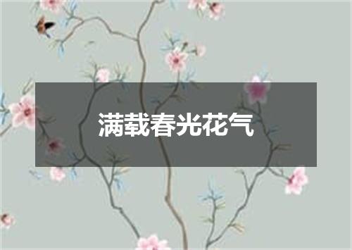 满载春光花气