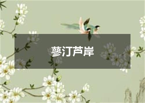 蓼汀芦岸