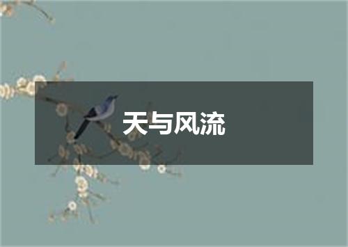 天与风流