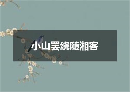 小山罢绕随湘客