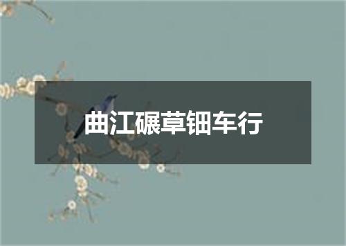 曲江碾草钿车行