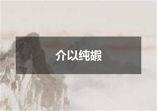 介以纯嘏