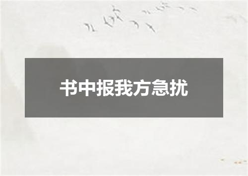 书中报我方急扰