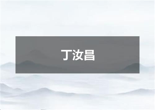 丁汝昌