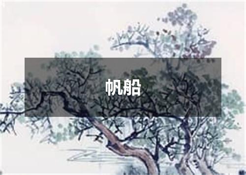 帆船