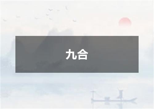 九合