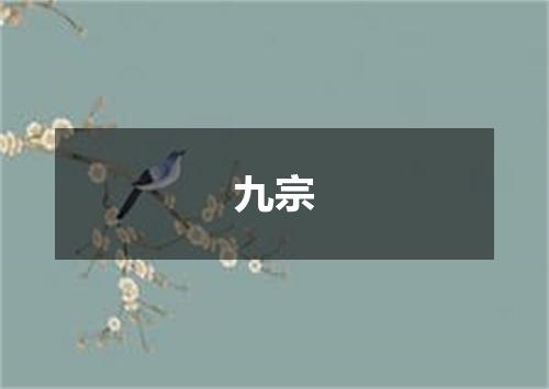 九宗