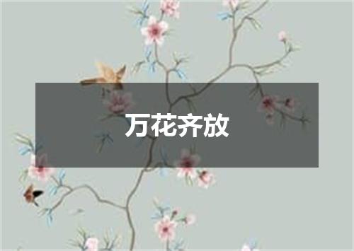 万花齐放