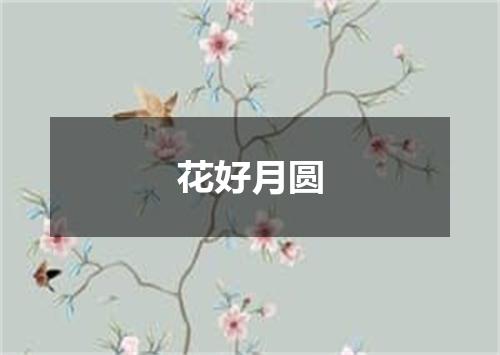 花好月圆