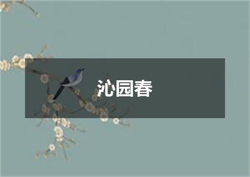 沁园春