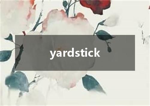 yardstick是什么意思