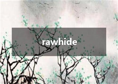 rawhide是什么意思