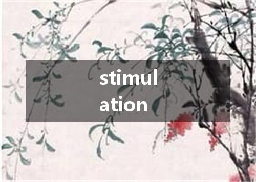 stimulation是什么意思