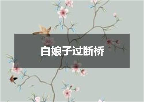 白娘子过断桥